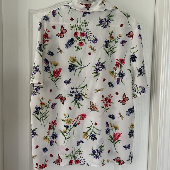 BonWorth Button Down Top Medium - Picture 3 of 3